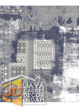 Permadani Yasamin ds Yas 15 Gray ukuran 150 cm x 230 cm, 200 cm x 300 cm, 250 cm x 350 cm 